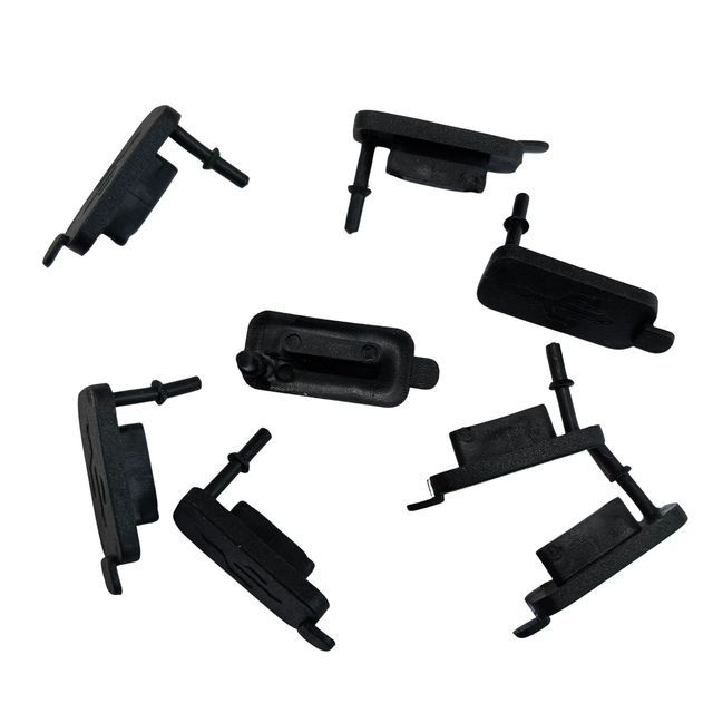 21*9.5mm 2-in-1 Waterproof Dustproof USB Plug Accessories Type-C and USB-A Silicone Plug Rubber Products