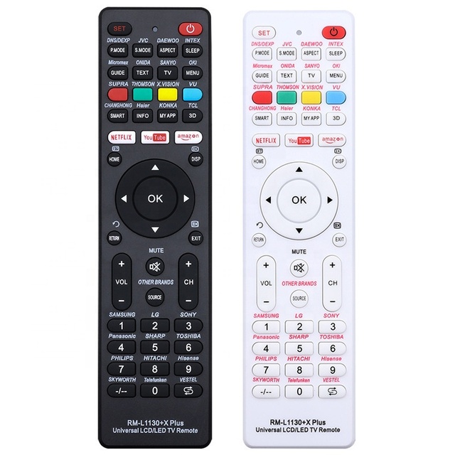 RM-L1130+X PLUS Universal TV Remote Control for All Brands TV