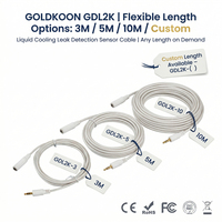Câble de détection d'eau tressé en ABS compatible IP, détecteur de fuite pour tour de refroidissement et refroidisseur HCL2K, longueur personnalisée