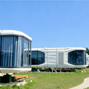 Maison conteneur économique et maison capsule spatiale, café mobile, cabine Apple pour événements et festivals en plein air - Product Image 6