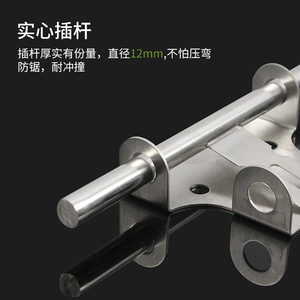 Stainless Steel Door Bolt Latch With <b>Padlock</b> For Wooden Bathroom Room Doors Traditional Design Easy Installation - Product Image 5