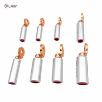 سلسلة DTL-2 من أطراف توصيل الكابلات النحاسية والألومنيوم DTL-2-16 DTL-2-25 DTL-2-35 DTL-2-50 DTL-2-70 DTL-2-95 ذات الرأس المستدير للتوصيلات الكهربائية