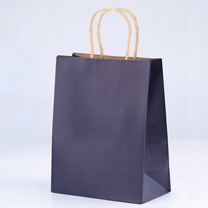 Sacs en papier kraft personnalisés pour produits en gros, sacs en papier imprimés pour parfums masculins - Product Image 1
