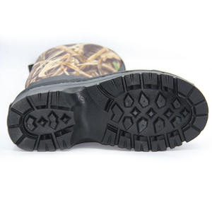 滑り止めネオプレンラバーブーツ防水防水,暖かい釣り狩りウェリントン冬用レインブーツ - Product Image 2