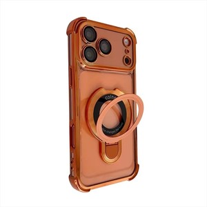 luxury electroplating case tempered glass camera lens protector for <b>iphone</b> 17 16,for <b>iphone</b> 18 pro max case 360 <b>stand</b> - Product Image 6
