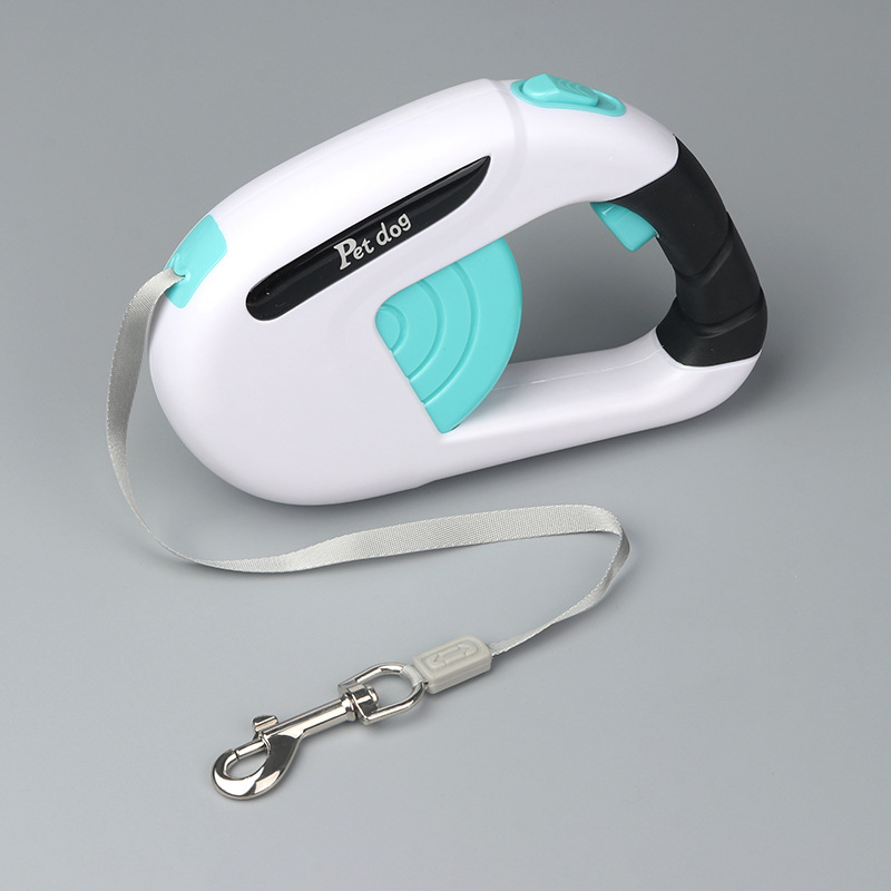 Corde de traction rétractable (blanche et bleue)