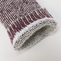 Chaussettes en laine mérinos jetables antidérapantes respirantes et antibactériennes pour garçons et filles en hiver