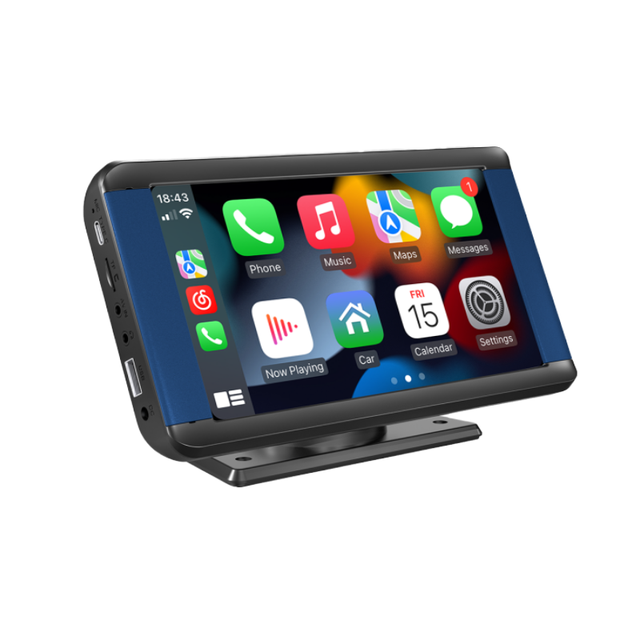 H505F Portable 10.25 Inch Dashboard Speaker TV Wireless Carplay Android Auto Link DVR Dash Camera for Cars