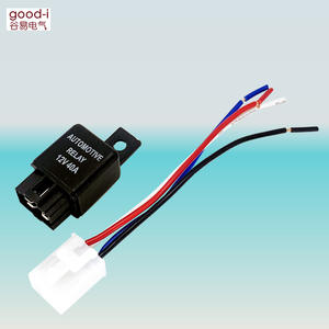 Relé Automotriz de Aire Acondicionado de Cuatro Pines, 12V/24V/40A, Normalmente Abierto, para Ventilador Eléctrico/Conector de Cableado - Product Image 5