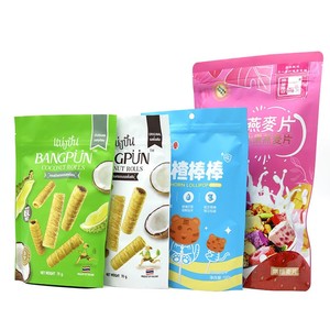 Waterproof Zipper Package <strong>Stand</strong> up <strong>Pouch</strong> Tea Packaging Bag Plastic Doypack for Pet Food - Product Image 2