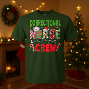 T-shirt natalizia per il personale infermieristico, design natalizio - Product Image 3