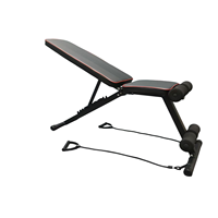 Équipement de musculation professionnel de haute qualité, banc de musculation pliable et réglable, banc d'entraînement complet pour le renforcement musculaire du corps