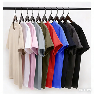 T-shirt pour homme en coton 100 %, coupe classique, col rond, uni, avec logo graphique brodé personnalisé, manches courtes, idéal pour les voyages - Product Image 2