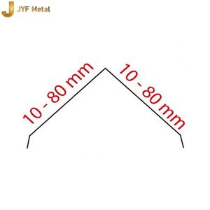 LL411 Carreaux en L personnalisés en acier inoxydable pour appartement, design moderne, étanches, durables, bandes décoratives métalliques pour fond mural - Product Image 6