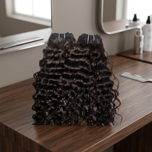 <b>Curly</b> <b>Hair</b> Bundles for Women Beautiful Natural Curls Voluminous <b>Curly</b> <b>Hair</b> <b>Extensions</b> Soft Bouncy <b>Hair</b> Weave - Product Image 3