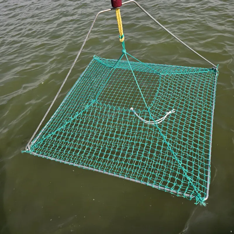 Open Top Lift Net for Crab Fish Yabbie Foldable Crab trap