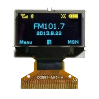 Modul Layar OLED 0.96 Inci Resolusi 128x64 Antarmuka SSD1306 I2C SPI Layar PMOLED untuk Arduino ESP32