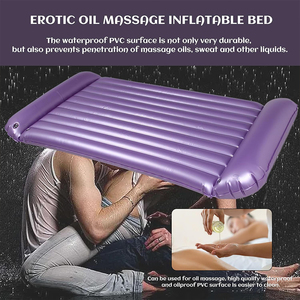 Matelas de massage gonflable en PVC épaissi 88x48x6 pouces, équipement professionnel de spa et de beauté, utilisation commerciale - Product Image 3