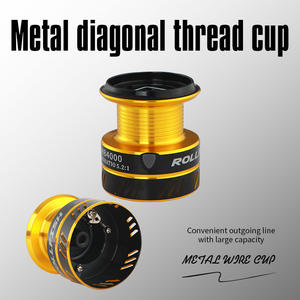 7000-2000 boyutu kolu sürükle iplik makarası-tuzlu su için alüminyum alaşım Rocker kol balıkçılık Reel/sazan - Product Image 3