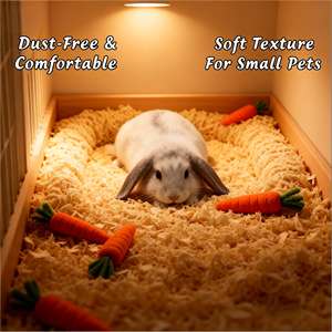 Arena para Gatos DongnaiPETS OEM Ecológica 100% Natural de Virutas de Madera de ASPEN, Altamente Absorbente, Control Extra de Olores, Libre de Polvo, 1 kg - Product Image 1