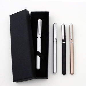 ปากกาลูกลื่นโลหะสแตนเลสสลักโลโก้ หัวเข็ม 1.0 มม. หมึกเจล เขียนได้คมชัด สีตามสั่ง ใช้ไส้ปากกา Parker สำหรับใช้ในงานส่งเสริมการขาย - Product Image 2