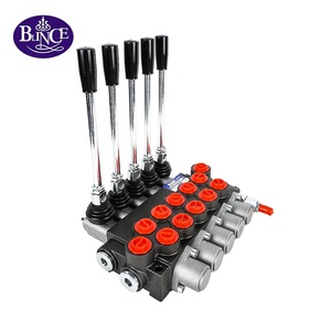 Bloc de commande directionnel hydraulique à solénoïde à bobine série P80, 4, 5, 6 canaux, électro-vanne hydraulique - Product Image 1
