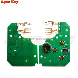 Clé de voiture intelligente à 3 boutons 433Mhz avec puce ID46 PCF7947 pour Renault Clio Logan Megane 2 3 Scenic, télécommande - Product Image 2