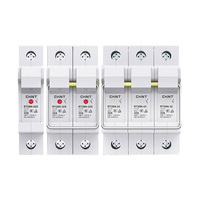 Fusible Chint de haute qualité avec boîtier ignifuge et porte-fusible monté sur rail RT28N-32X léger 500V 32A 50HZ/60HZ