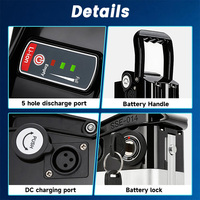 Baterías de Iones de Litio Lifepo4 Personalizadas de 36V 48V 10.4Ah 13Ah 14.5Ah 16Ah, Paquete de Baterías para Scooter Eléctrico, Batería para Bicicleta Eléctrica
