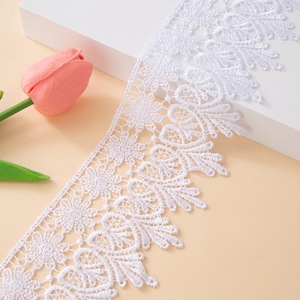 Gran oferta, adorno de encaje de 8,5 cm, <span class=keywords><strong>guipur</strong></span> para vestidos bordados, muchos colores, accesorios DIY, textiles para el hogar, adorno de encaje de costura DIY - Product Image 6