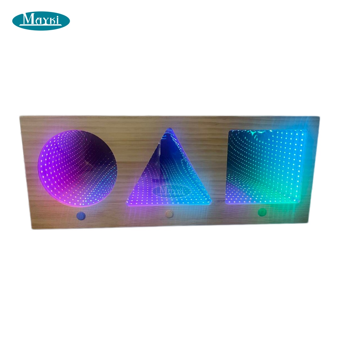 Marco de madera + LED