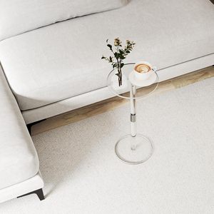 Dễ dàng lắp ráp Acrylic uống bên bảng cuối bảng rõ ràng Vòng Acrylic uống bảng cho không gian nhỏ - Product Image 4