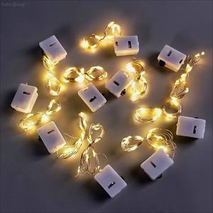 Guirlande lumineuse LED en plastique miniature, 3 modes de vitesse, intensité réglable, Ra80, 6V, bouquet de Noël pour jardin, éclairage de fête en extérieur - Product Image 1