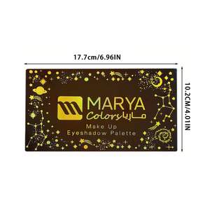 थोक आंखों की छाया जलरोधी 18-रंग दृष्टि पैलेट दर्पण उपहार के साथ दर्पण उपहार शिमर मैट आंख छाया पैलेट - Product Image 6