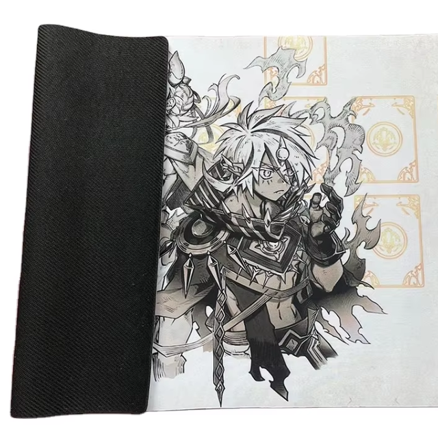 MIO Custom Trading Card Game Mouse Pad Children's Indoor Rubber Playmat Featuring Custom Yugioh Design