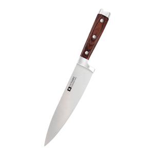 Juego de cuchillos de cocina de acero inoxidable, cuchillo para cortar carne, pescado, verduras, cuchillo de <span class=keywords><strong>carnicero</strong></span>, cuchillo de Chef con mango de madera de Color - Product Image 5