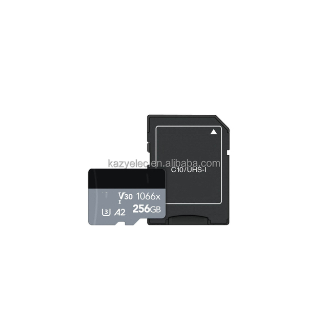 1066x 256GB V30 A2 MicroSDXC - Read 160MB/s Write 120MB/s, U3 V30 A2 Rated, 4K Video Ready, Waterproof Shockproof