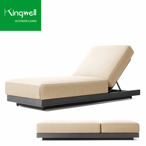 בריכת שחייה ז 'ז לאונג חוף אלומיניום ריהוט חיצוני - Product Image 5