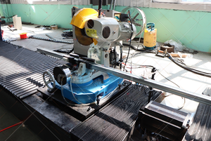 Panneaux solaires de canal de jambe de force solaire de 41*41MM faisant le chemin de câbles de machine formant la ligne de production de machine - Product Image 3