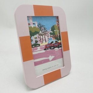 Chunlei OEM <span class=keywords><strong>Orange</strong></span> hồng màu xanh lá cây màu sắc gốm khung ảnh bán buôn hình ảnh khung khung ảnh - Product Image 4