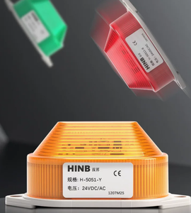 ไฟสัญญาณเตือน TIKN LTE-5061 รุ่นใหม่ พร้อมเสียงและไฟแสดงสถานะ 24V/12V/220V รองรับหลายแรงดันไฟฟ้า - Product Image 1