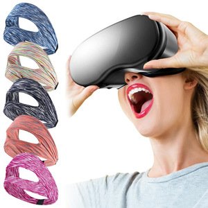 VR Eye Mask X70 Microfiber Breathable Sweat-Wicking Headband For Virtual Reality Gaming Training Protection - Product Image 1