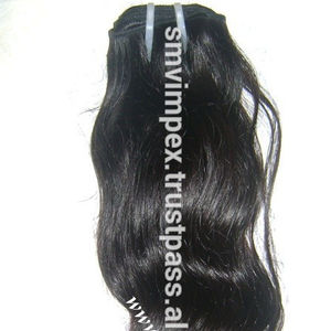 การทอผ้าของมนุษย์ผมสีน้ำตาลธรรมชาติ,ผมสีน้ำตาลธรรมชาติจากอินเดีย - Product Image 3