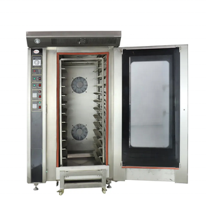 Baking Machine Electric Gas 12 Trays Hot Air Rotary Convection <b>Oven</b> Biscuit Bread Baking <b>Oven</b> - Product Image 2