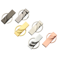 Mini Slim Metal Usb Pen Drive 2,0 con logotipo personalizado Usb Flash Drive 2 Gb 4 Gb 8 Gb Memory Stick