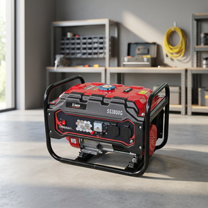 High Quality SS SAMSON 3KVA 4-Stroke 240V 3600 RPM <b>GASOLINE</b> <b>GENERATOR</b> Set for Home Use - Product Image 1