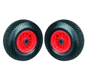 16英寸发射台车车轮充气轮胎塑料轮毂