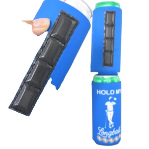 Funda Magnética Plegable Impermeable de Neopreno RYO de 4 mm de Grosor, Resistente a Impactos, para Latas de 12 oz, para Cerveza/Bebidas Energéticas, Personalizable - Product Image 2