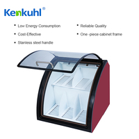 Kenkuhl Kleiner Tischkühlschrank für Schokolade mit Mechanischer Temperaturregelung Mini-Schokoladenkühlschrank Kühlvitrine