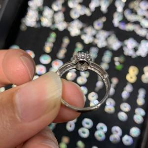 Cincin Perak 925 dengan <span class=keywords><strong>Opal</strong></span> Alami Potongan Oval dan Gelang <span class=keywords><strong>Opal</strong></span> Hitam Perhiasan Batu Permata Klasik untuk Ulang Tahun - Product Image 3